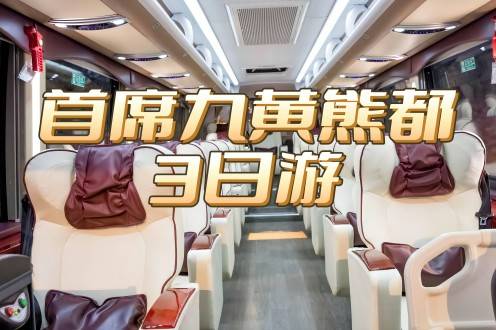 【15人小團(tuán)】九寨溝、黃龍、大熊貓、都江堰+升級豪華用車3日游！成都出發(fā)！