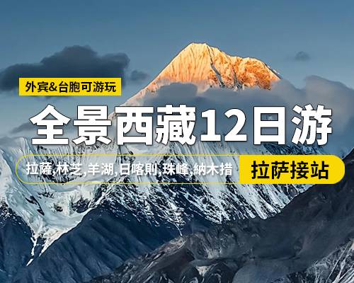 【全景西藏】拉薩接站，拉薩,林芝,羊湖,日喀則,珠峰,納木措,舒適小團(tuán)12日遊